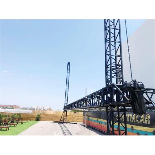 Torre estructural altura 12 metros color negro GS 140-1200B (T 140) Torre estructural altura 12 metros color negro GS 140-1200B (T 140)