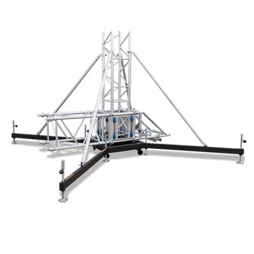 Torre estructural altura 12 metros color negro GS 140-1200B (T 140) Torre estructural altura 12 metros color negro GS 140-1200B (T 140)