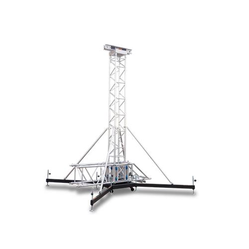 Torre estructural altura 12 metros color negro GS 140-1200B (T 140)