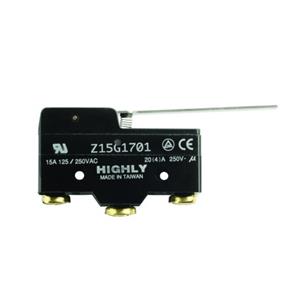 Microinterruptor industrial con palanca
