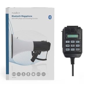 Megafono de mano 25W Bluetooth 120dB grabación