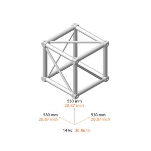 Cubo multiconexion truss Serie FK 52 FK52Q BOX 2