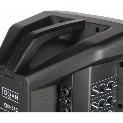 Altavoz autoamplificado Clase D de 8 con batería recargable QLS-8AB