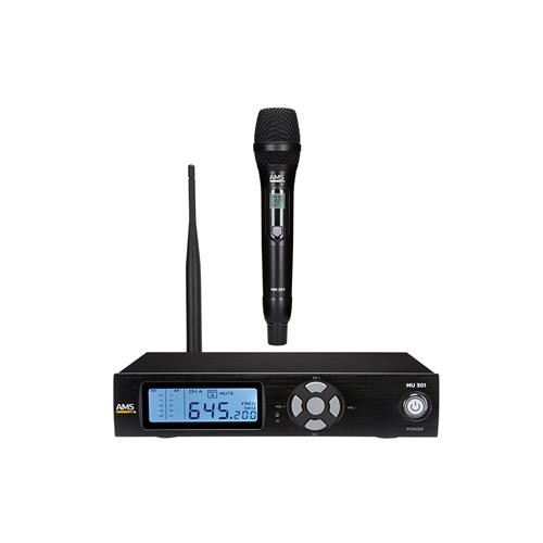 Sistema inalámbrico UHF de 100 canales y sincronización IR MU 301 + MM 301