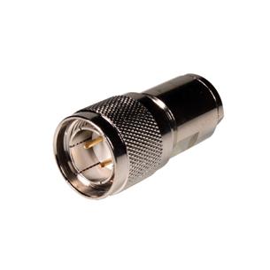 Conector TWINAXIAL Aéreo Recto Macho Soldar