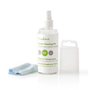 Kit de limpieza para pantalla 150ml Nedis