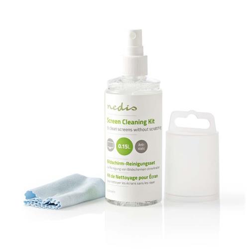 Kit de limpieza para pantalla 150ml Nedis Kit de limpieza para pantalla 150ml Nedis