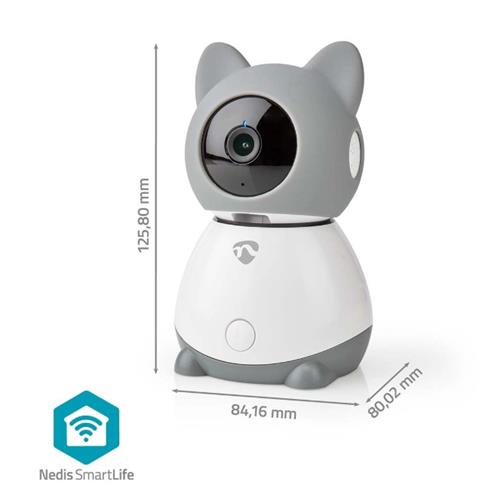 Camara gato wifi Full HD 1080p mSD Nedis