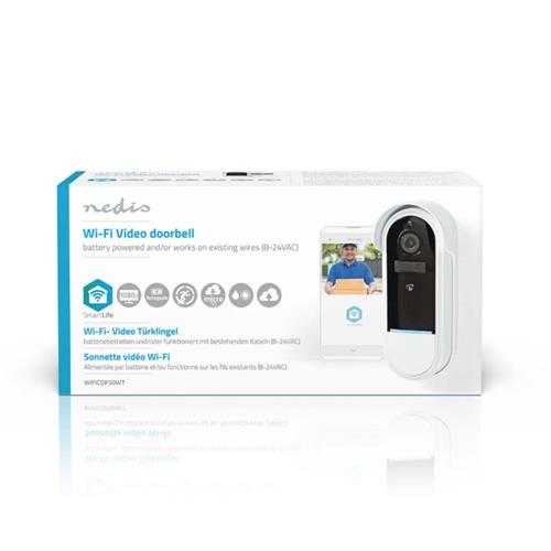 Videoportero Smartlife 1080p IP54 Nedis
