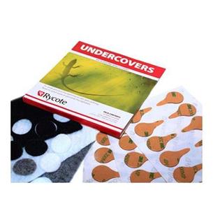 Pads adhesivos solapa (30 pads) negro UNDERCOVERS