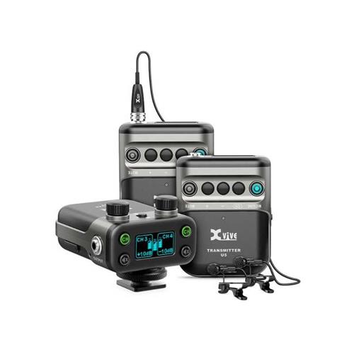 Sistema inalambrico dual digital a 2,4 GHz camara U5T2 (2 emisores + 1 receptor)