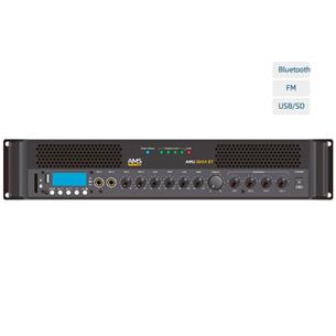 Amplificador/mezclador 360W@8/16Ohm @L70/100V MP3USB/Bluetooth/FM/SD AMU 3604 BT
