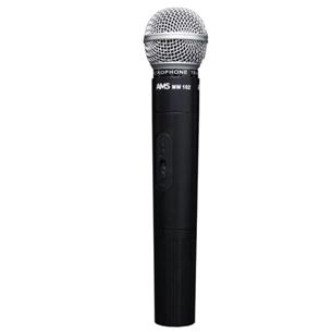 Sistema inalámbrico UHF de 2 canales 2 x micro de mano MU 302 + MM 102 2