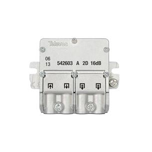 Mini-Derivador 5...2400MHz EasyF 2D 16dB Interior (A - Pisos 2 y 3) Televes