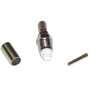 Conector FME hembra crimp para RG58