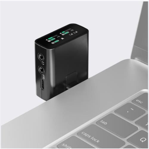 Sistema de micrófono de mano y de clip todo en uno de 2 canales