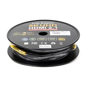 Cable HDMI 2.1 fibra optica 8K 70m EQ-116070 2