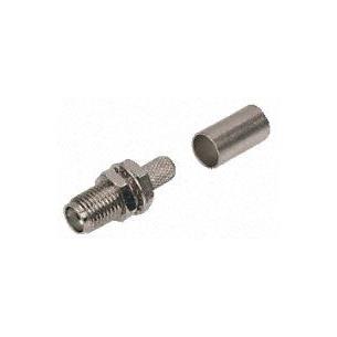 Conector SMA hembra RG58 crimp economico