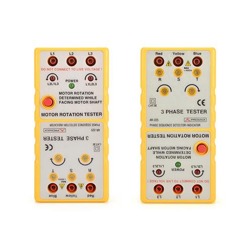 Indicador Detector de Secuencia de Fases AR-225 Promax Indicador Detector de Secuencia de Fases AR-225 Promax