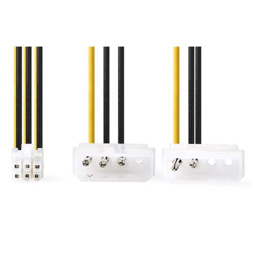 Cable conexion alimentacion interna 6 pines 2 molex 15cm