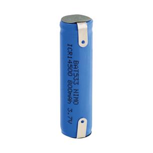 Bateria Litio recargable 3,7V 800mAh 14500 AA para soldar