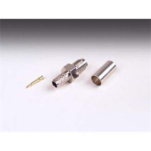 Conector SMAI hembra RG174 crimp economico