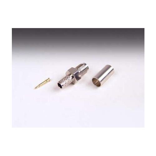 Conector SMAI hembra RG174 crimp economico