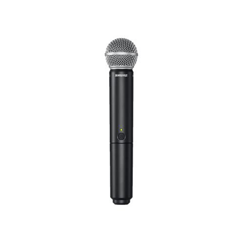 Transmisor de mano BLX2 con Cápsula SM58. 518-542MHz BLX2/SM58 H8E