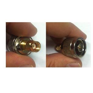 Adaptador RP-SMA macho a N macho