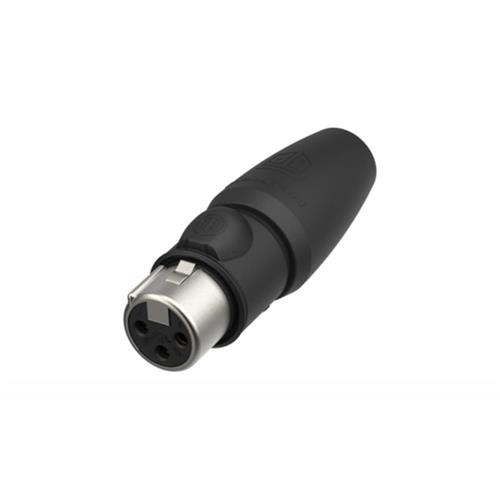 Conector XLR 3P hembra aereo IP65 NC3FX1-TOP