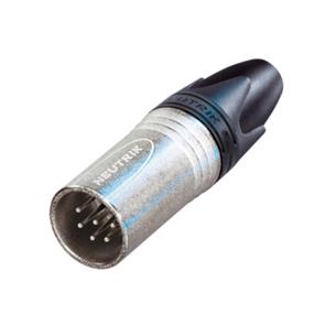 Conector XLR 6P macho aereo NC6MXX