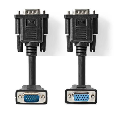 Cable monitor VGA macho hembra 20m Nedis