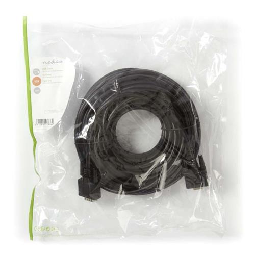 Cable monitor VGA macho hembra 20m Nedis Cable monitor VGA macho hembra 20m Nedis
