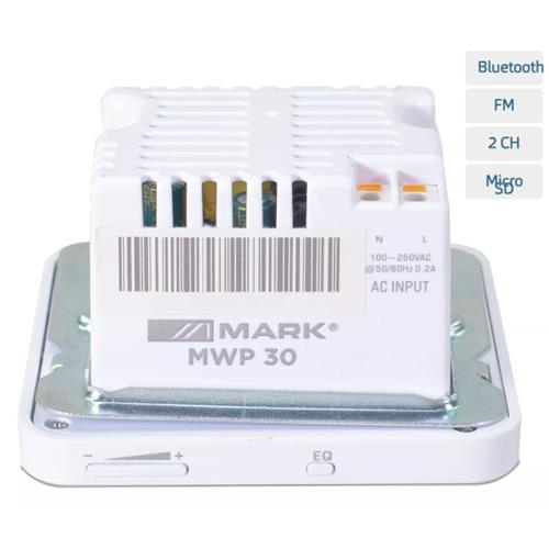 Mando mural amplificado 2x15W MWP 30