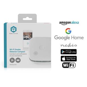 Nedis Detector humo Smartlife Alexa Google