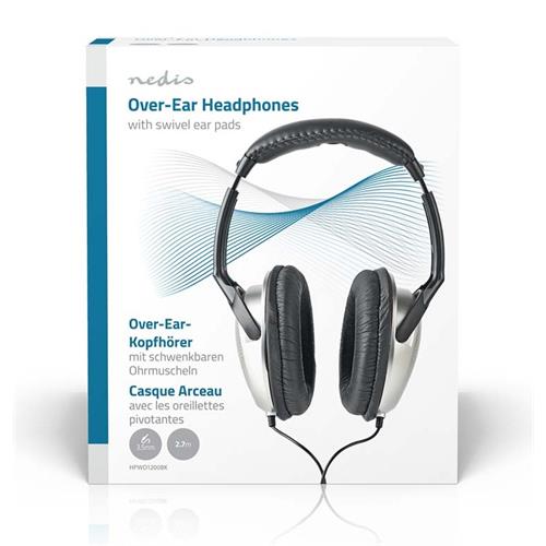 Auriculares Supraaurales con Cable 3.5mm Nedis Auriculares Supraaurales con Cable 3.5mm Nedis
