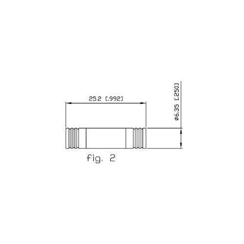 Conector SMB hembra hembra Alfar