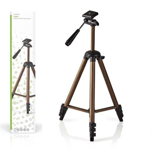 Tripode ligero (645gr.) Max.2Kg 130cm Nedis