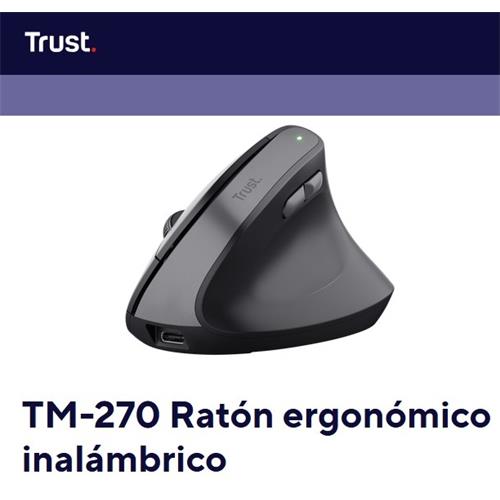 Raton Ergonomico Inalambrico TM270 Trust Raton Ergonomico Inalambrico TM270 Trust