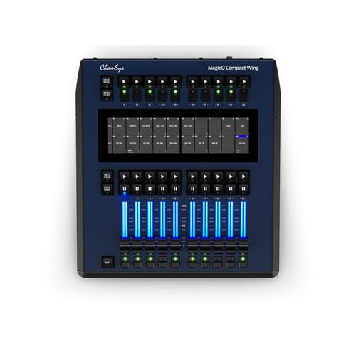 Ala de control DMX 20 Playbacks, 10 Faders, 10 Playbacks MagicQ Compact Wing