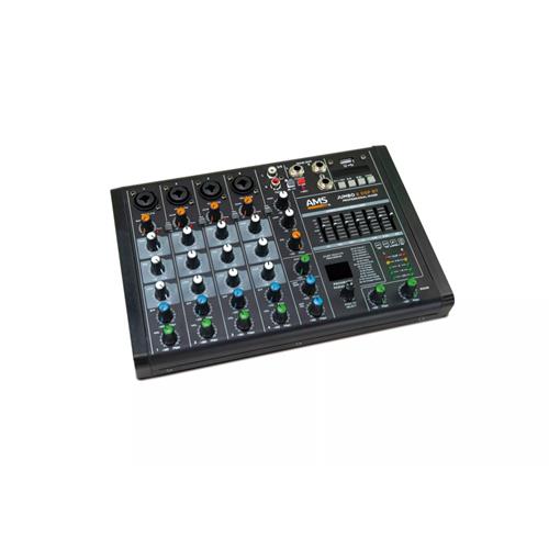 Mezclador de audio. 4 Ch mono+1 St. Reproductor USB/Bluetooth. JUMBO 6 DSP BT