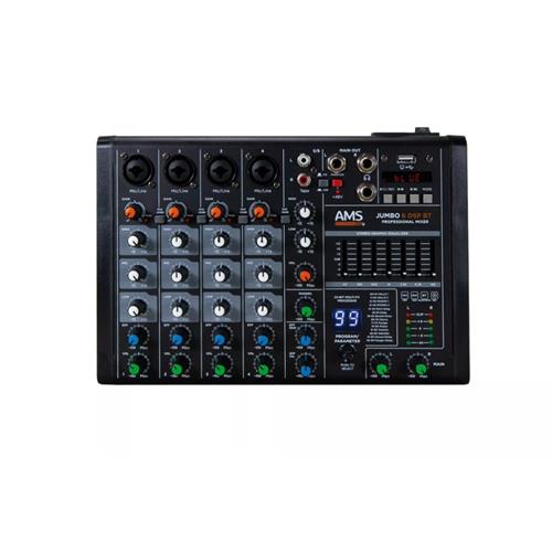 Mezclador de audio. 4 Ch mono+1 St. Reproductor USB/Bluetooth. JUMBO 6 DSP BT Mezclador de audio. 4 Ch mono+1 St. Reproductor USB/Bluetooth. JUMBO 6 DSP BT