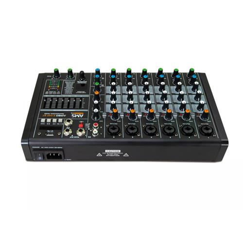 Mezclador de audio. 6 Ch mono+1 St. Reproductor USB/Bluetooth. JUMBO 8 DSP BT