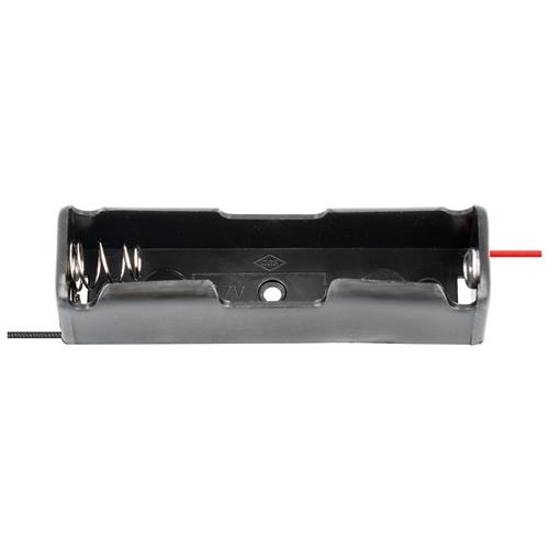 Portapila 1 x 18650 con cable