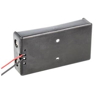 Portapila 2 x 18650 con cable 2