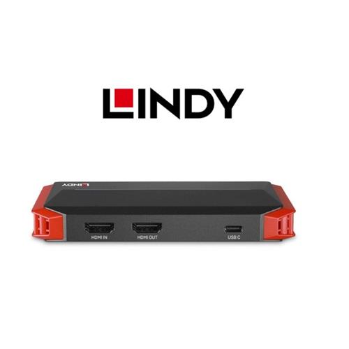 Capturadora Lindy USB-C HDMI 4K