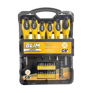 Juego 32 Piezas destornilladores y puntas BLIM