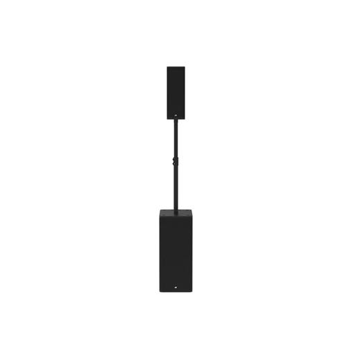 Sistema audio amplificado 1 Subwoofer 2x10 woofer+1 satélite negro RAPTOR 10 B