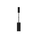 Sistema audio amplificado 1 Subwoofer 2x10 woofer+1 satélite negro RAPTOR 10 B