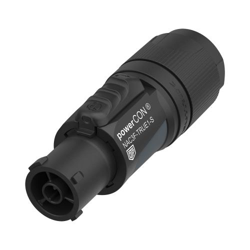 Conector powerCON hembra 16A cable 6 mm a 12 mm NAC3F-TRUE1-S